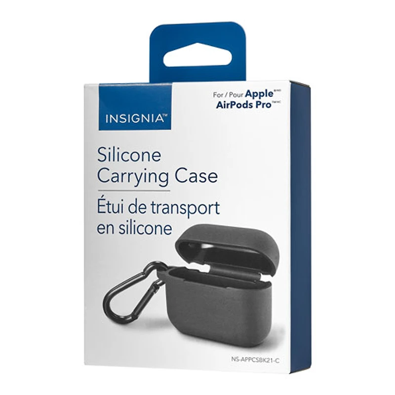 Insignia Silicone Case for AirPods Pro - Black
