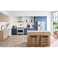 Cuisinière à gaz autonome à 6 brûleurs convection véritable 3,5 pi³ 36 po Bosch (HGS8655UC) - Inox