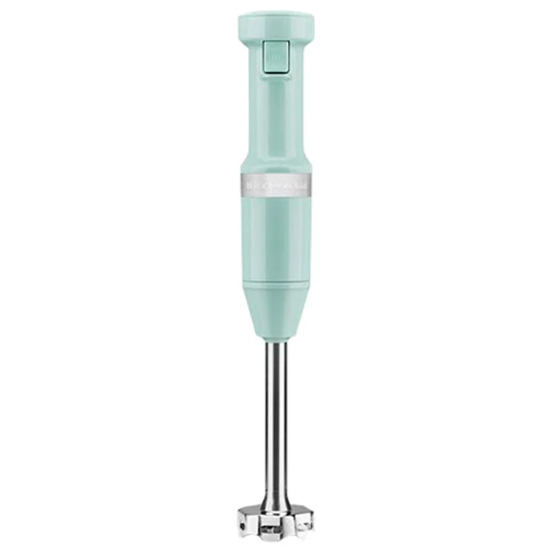 Mélangeur à immersion à vitesse variable de KitchenAid - Bleu glace