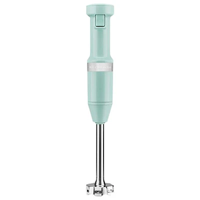 Mélangeur à immersion à vitesse variable de KitchenAid - Bleu glace