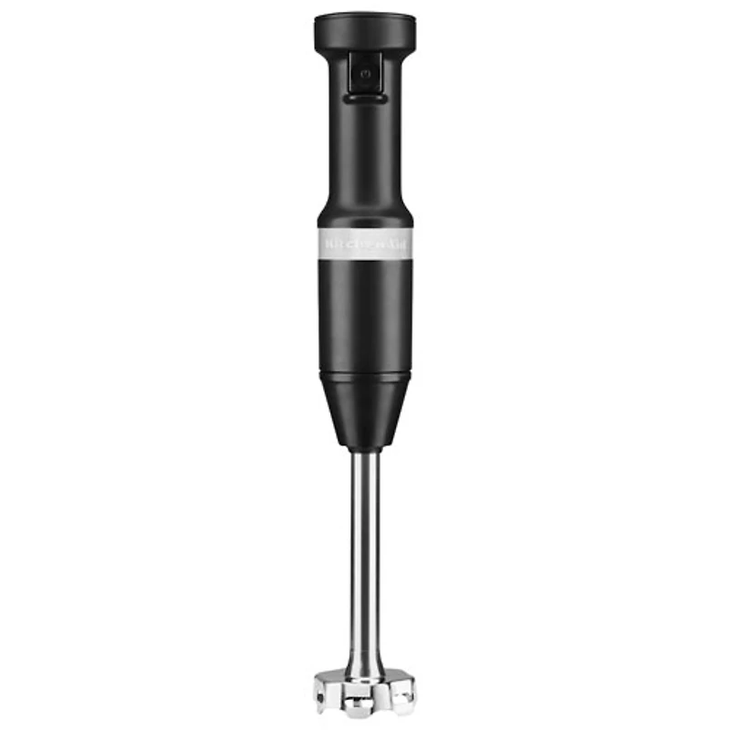 Mélangeur à immersion à vitesse variable de KitchenAid - Noir mat