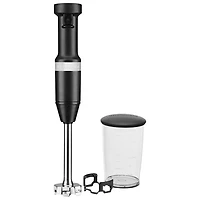 Mélangeur à immersion à vitesse variable de KitchenAid - Noir mat