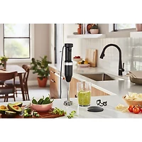 Mélangeur à immersion à vitesse variable de KitchenAid - Noir mat
