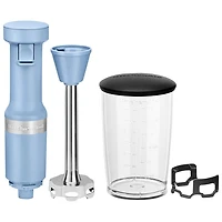 Mélangeur à immersion à vitesse variable de KitchenAid - Velours bleu
