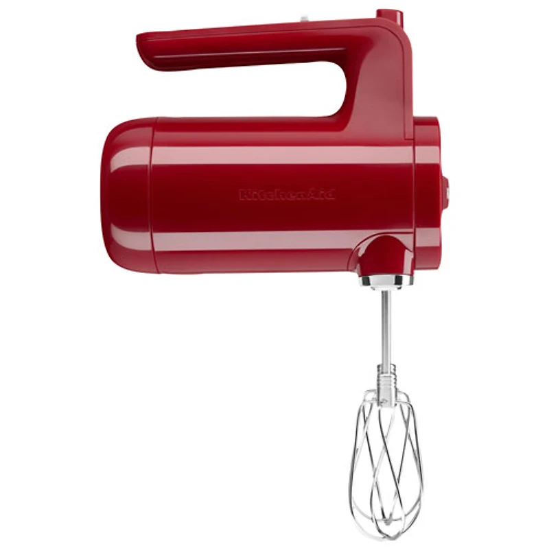 Mélangeur à main sans fil de KitchenAid (KHMB732ER) - Rouge empire