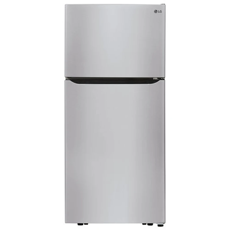 LG 30" 20.2 Cu. Ft. Top Freezer Refrigerator (LTCS20020S) - Stainless Steel - Open Box - Scratch & Dent