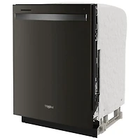 Whirlpool 24" 47dB Built-In Dishwasher with Third Rack (WDT750SAKV) - Black Stainless
