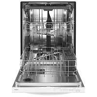 Whirlpool 24" 47dB Built-In Dishwasher with Third Rack (WDT750SAKW) - White