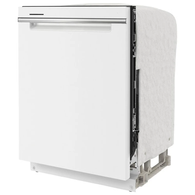 Lave-vaisselle encastrable 24 po 47 dB avec troisième panier de Whirlpool (WDTA50SAKW) - Blanc
