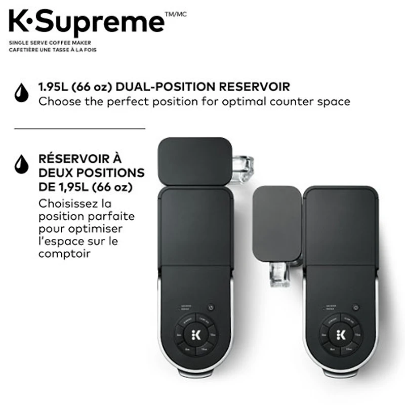 Keurig K-Supreme Single Serve Coffee Maker - Black