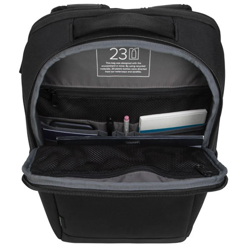 Sac à dos Cypress EcoSmart de Targus pour portable de 15,6 po - Noir