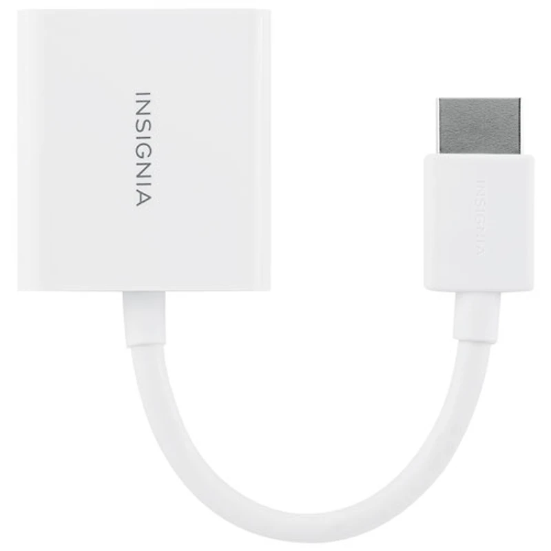 Adaptateur HDMI à VGA d'Insignia (NS-PCAHV-C) - Blanc - Exclusivité de Best Buy