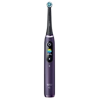 Brosse à dents électrique intelligente iO de série 8 d'Oral-B (iO M8.3B2.2B) - Violet amétrine