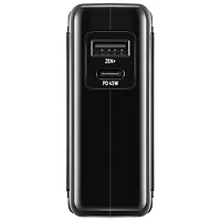 Zendure MIX GO 2-in-1 2-Port USB-A/USB-C Wall Charger & 5000mAh Power Bank - Black