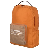 Sac à dos de voyage pliable de Nicci - Jaune