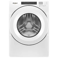 Open Box (Perfect Condition) - Whirlpool 5.0 Cu. Ft. (IEC) Front Load Washer with Sanitize Cycle and Turbo/Speed Wash - Energy Star (WFW560CHW) - White