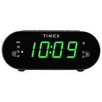 Timex TW500BC Dual Alarm Clock Radio With USB and Wireless Charging