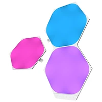 Panneaux lumineux hexagonaux de Nanoleaf - Extension - 3 panneaux