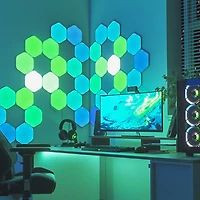 Panneaux lumineux hexagonaux de Nanoleaf - Extension - 3 panneaux