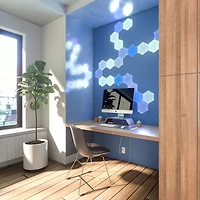 Panneaux lumineux hexagonaux de Nanoleaf - Extension - 3 panneaux