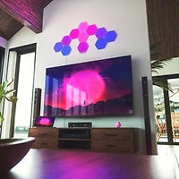 Panneaux lumineux hexagonaux de Nanoleaf - Extension - 3 panneaux