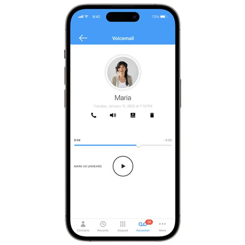 Service de téléphonie résidentielle par Internet Telo d'Ooma avec 2 combinés sans fil - Noir