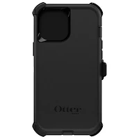 Étui rigide ajusté Defender d'OtterBox pour iPhone 12 Pro Max - Noir
