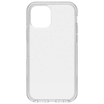 Étui rigide ajusté Symmetry d'OtterBox pour iPhone 12/12 Pro - Flocon argenté