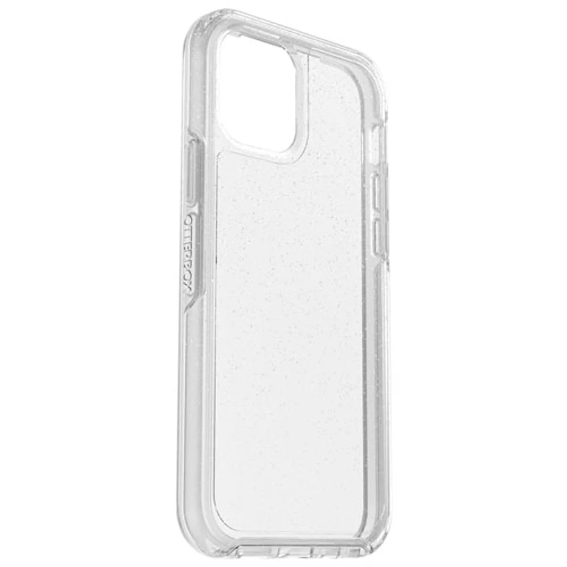 Étui rigide ajusté Symmetry d'OtterBox pour iPhone 12/12 Pro - Flocon argenté
