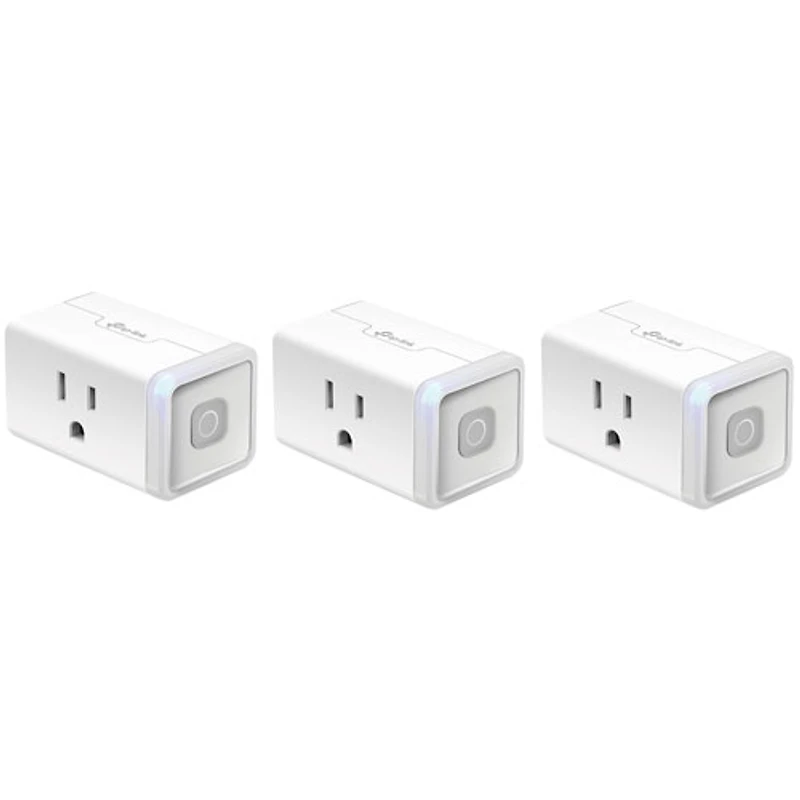 Petite prise intelligente Wi-Fi Kasa de TP-Link - Ensemble de 3