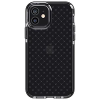 Étui souple ajusté Evo Check de tech21 pour iPhone 12/12 Pro - Noir