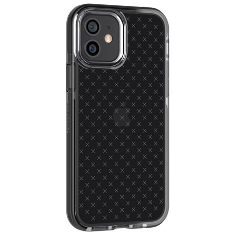 tech21 Evo Check Fitted Soft Shell Case for iPhone 12/12 Pro - Black