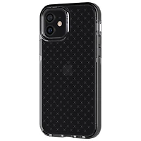 Étui souple ajusté Evo Check de tech21 pour iPhone 12/12 Pro - Noir