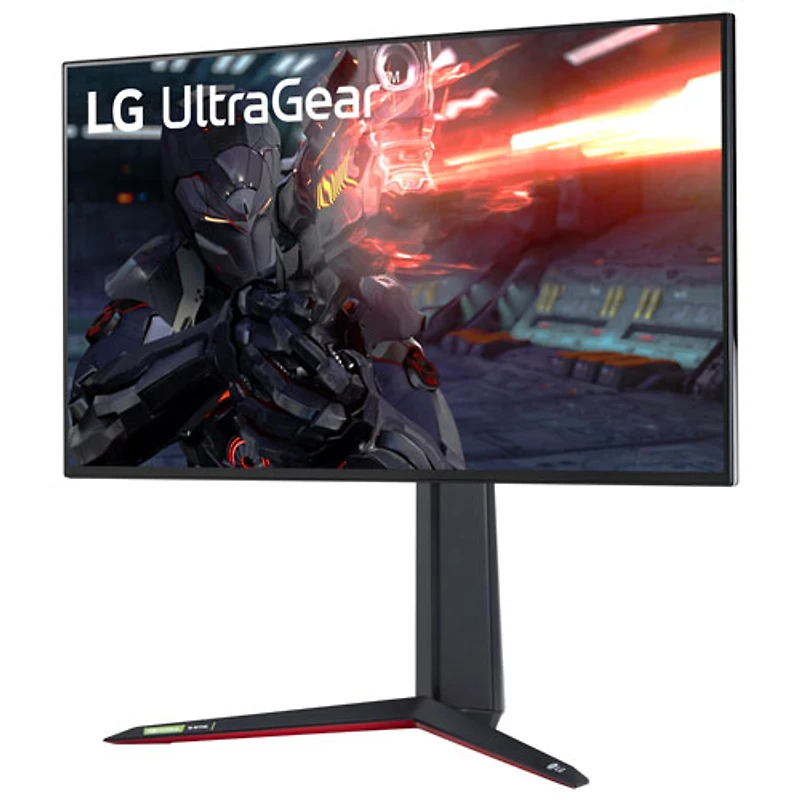 LG UltraGear 27" 4K Ultra HD 144Hz 1ms GTG IPS LED G-Sync Gaming Monitor (27GN950-B) - Black