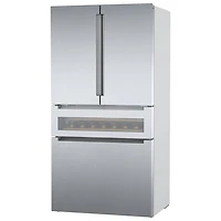 Réfrigérateur à deux portes 21,2 pi³ 36 po avec distributeur de glace de Bosch (B36CL81ENG) - Inox