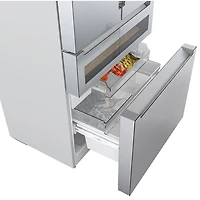 Bosch 36" 21.2 Cu. Ft. French Door Refrigerator with Ice Dispenser (B36CL81ENG) - Stainless Steel