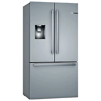 Réfrigérateur à 2 portes à profondeur comptoir 21,6 pi³ 36 po avec distrib Bosch (B36CD50SNS) - Inox