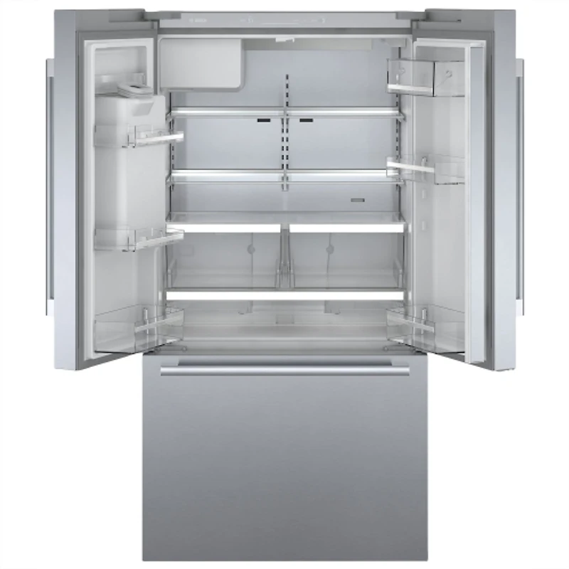 Bosch 36" 21.6 Cu. Ft. Counter-Depth French Door Refrigerator with Dispenser (B36CD50SNS) - Stainless