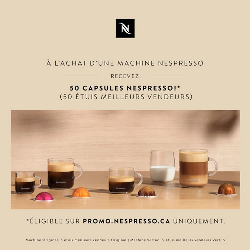 Machine à expresso Nespresso Creatista Pro Pod par Breville - Acier inoxydable brossé