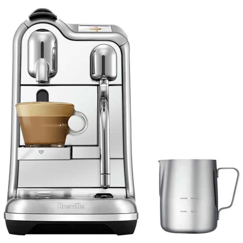 Machine à expresso Nespresso Creatista Pro Pod par Breville - Acier inoxydable brossé