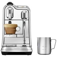 Machine à expresso Nespresso Creatista Pro Pod par Breville - Acier inoxydable brossé