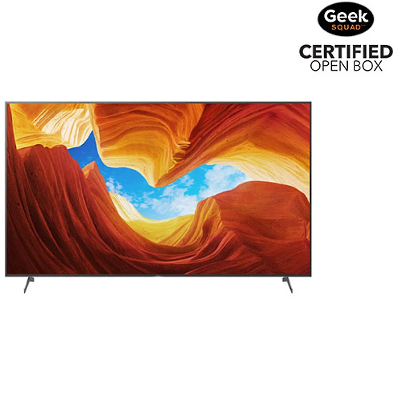 Téléviseur intelligent Android HDR DEL UHD 4K de 75 po de Sony (XBR75X900H) - Boîte ouverte