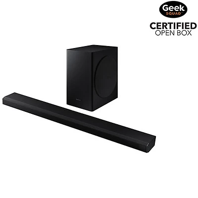 Open Box - Samsung HW-Q70T 300-Watt 3.1.2 Channel Sound Bar with Wireless Subwoofer