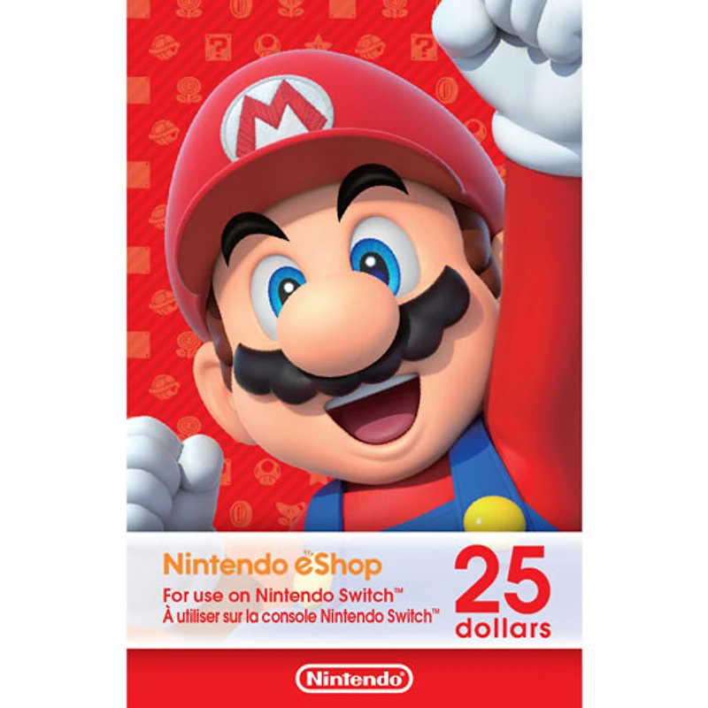 Nintendo eShop $25 Gift Card - Digital Download