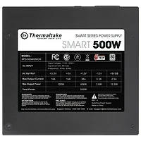 Bloc d'alimentation non modulaire de 500 W Smart de Thermaltake
