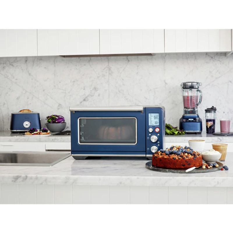 Breville Smart Oven Air Fry Convection Toaster Oven - 0.8 Cu. Ft./22.7L - Damson Blue