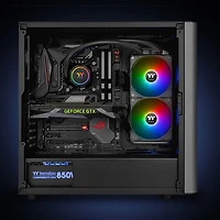 Système de refroidissement liquide tout-en-un 240 mm TH240 ARGB Sync de Thermaltake pour processeur
