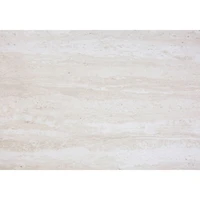 Table d'extrémité rectangulaire moderne avec 2 tiroirs de Monarch - Beige/Doré