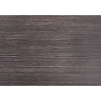 Monarch Modern Rectangular End Table With Shelf - Grey/Black