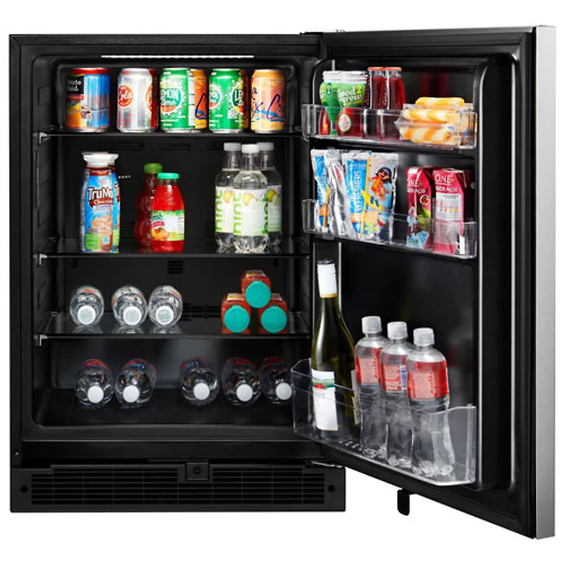 Whirlpool 5.1 Cu. Ft. Freestanding Bar Fridge (WUR35X24HZ) - Stainless Steel